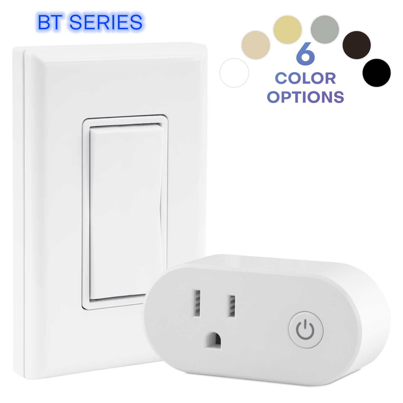 The WiFiCurfew kit: button and plug-through receiver